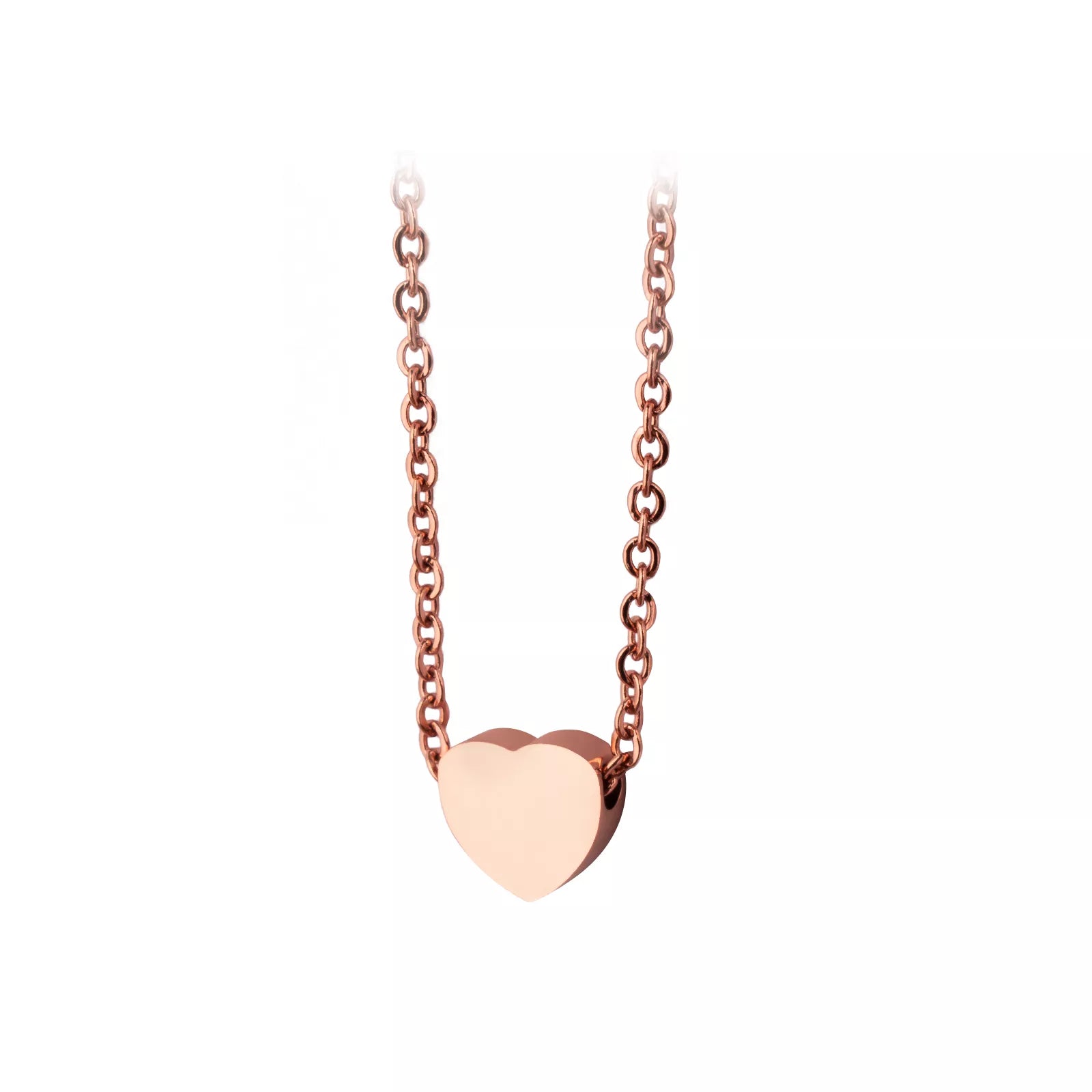 Heart necklace gift example