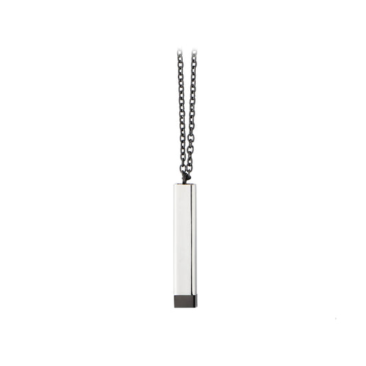 Hidden message necklace, engraved