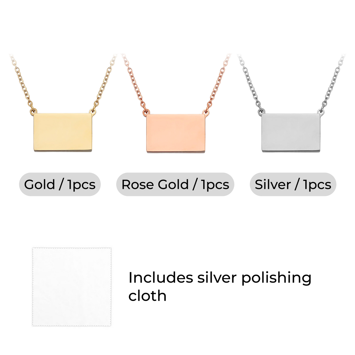 Envelope locket detail