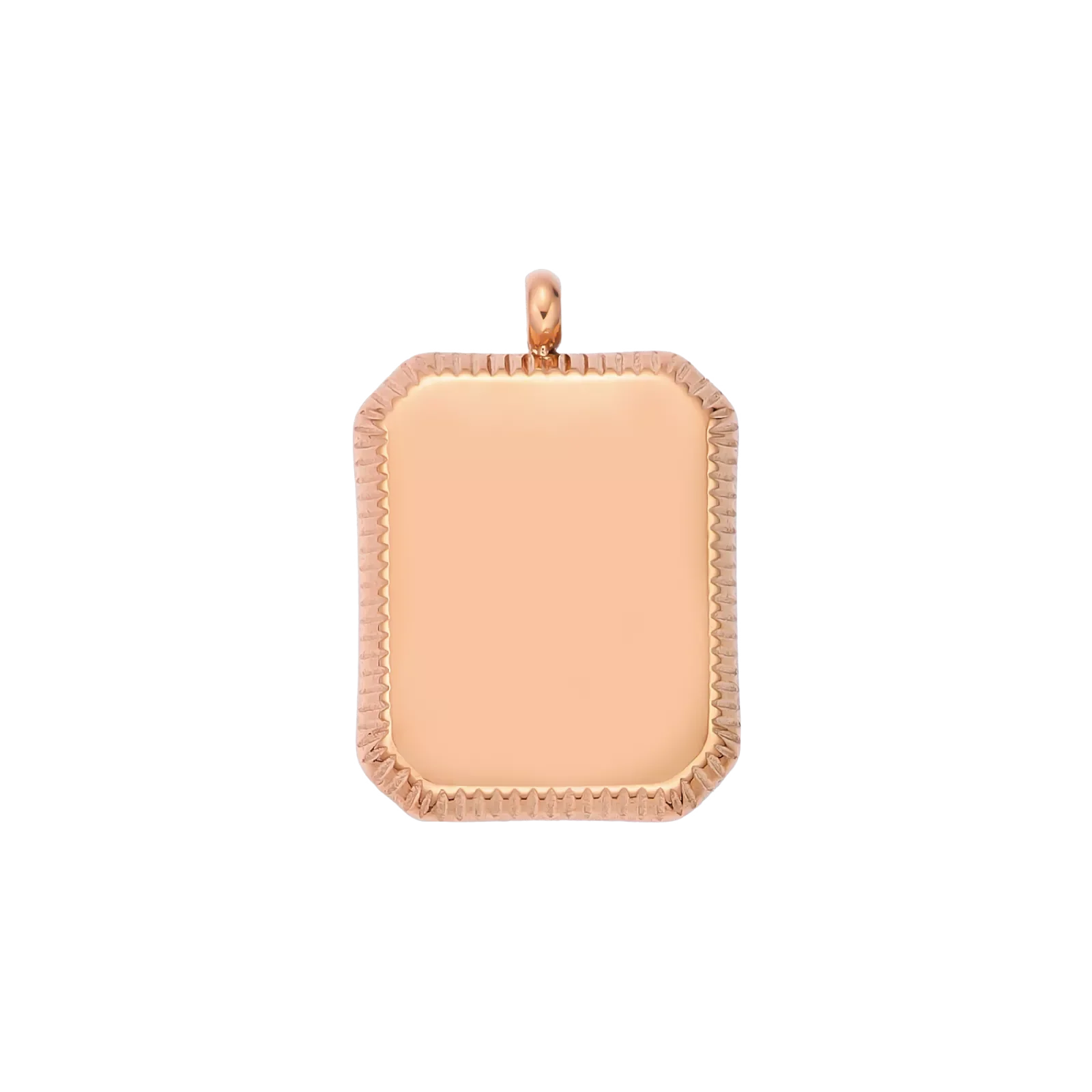 Square pendant necklace