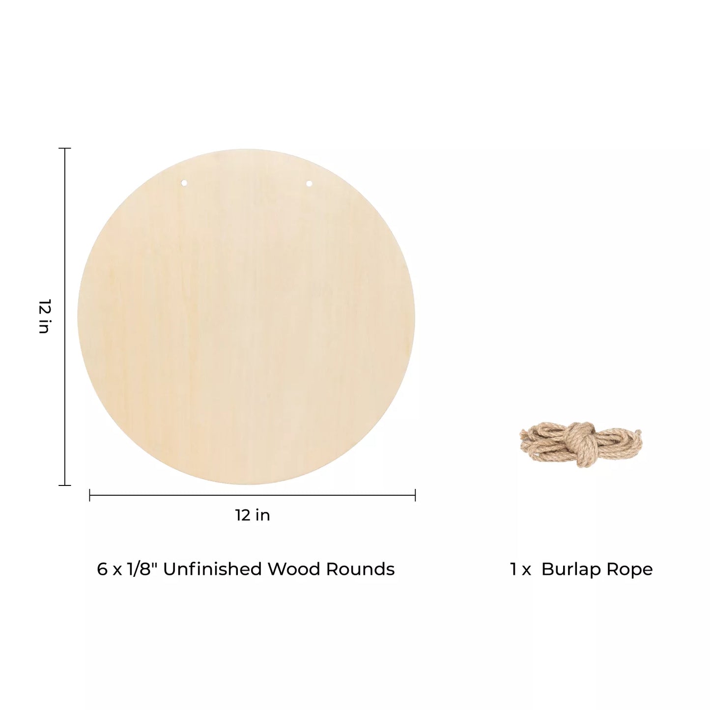 Basswood rounds detail