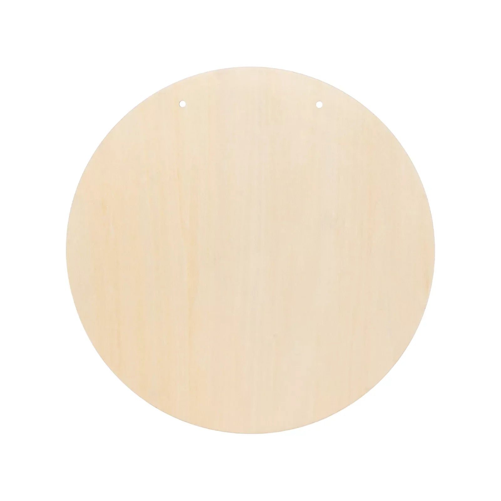Unfinished basswood rounds for engraving