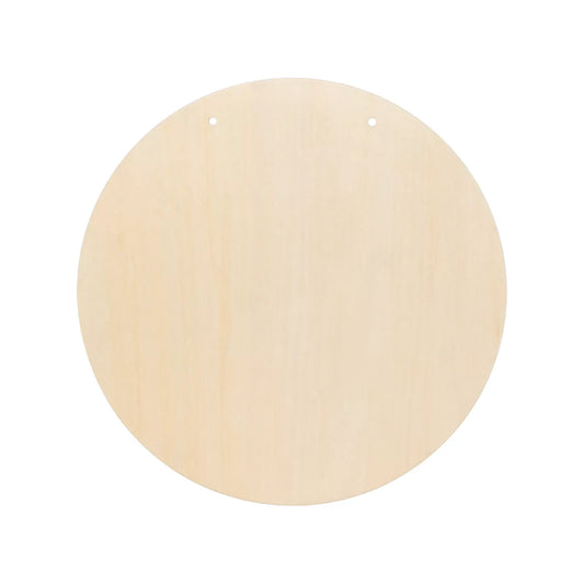 Unfinished basswood rounds for engraving