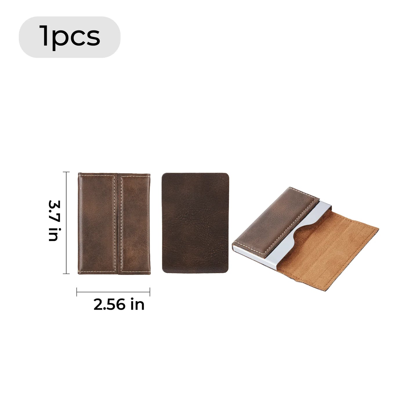Business card holder engraving example