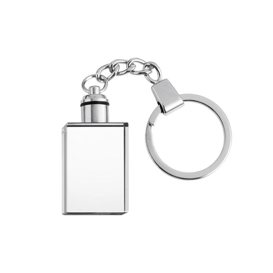 LED Photo Crystal Keychain